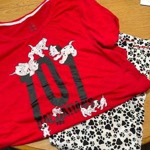 101 Dalmatians PJ set